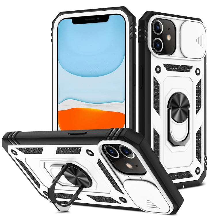 Cover scorrevole TPU e PC con supporto 360° per iPhone 12 Pro Max