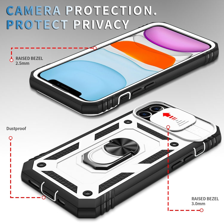 Cover scorrevole TPU e PC con supporto 360° per iPhone 12 Pro Max