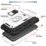 Cover scorrevole TPU e PC con supporto 360° per iPhone 12 Pro Max