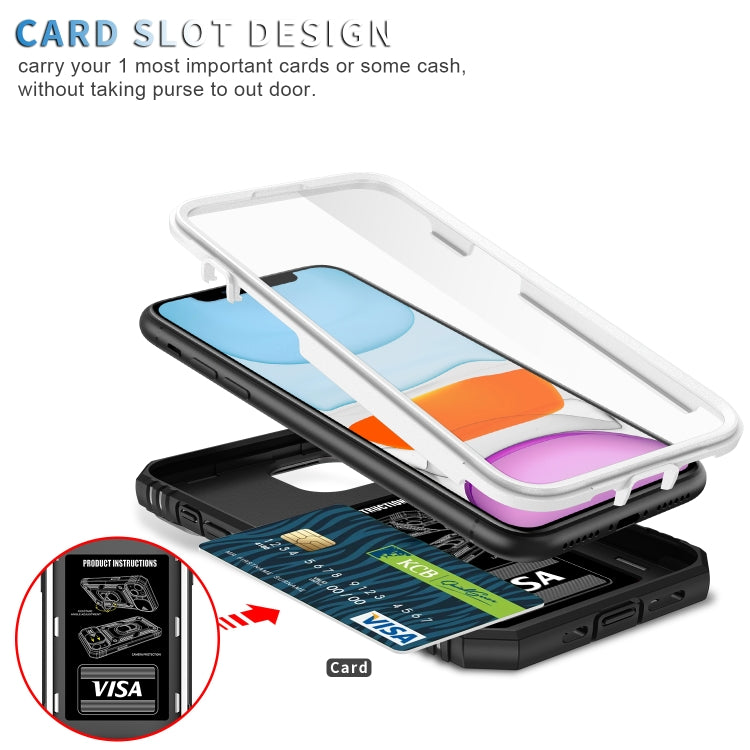 Cover scorrevole TPU e PC con supporto 360° per iPhone 12 Pro Max