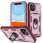 Cover scorrevole TPU e PC con supporto 360° per iPhone 12 Pro Max