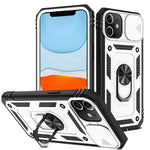 Cover scorrevole TPU e PC con supporto 360° per iPhone 12 Pro Max