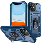 Cover scorrevole TPU e PC con supporto 360° per iPhone 12 Pro Max
