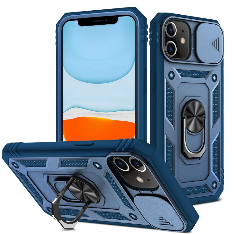 Cover scorrevole TPU e PC con supporto 360° per iPhone 12 Pro Max