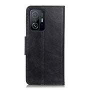 Mirren Crazy Horse Texture Custodia in pelle orizzontale a conchiglia con supporto, slot per carte e portafoglio, For Xiaomi Mi 11T / 11T Pro