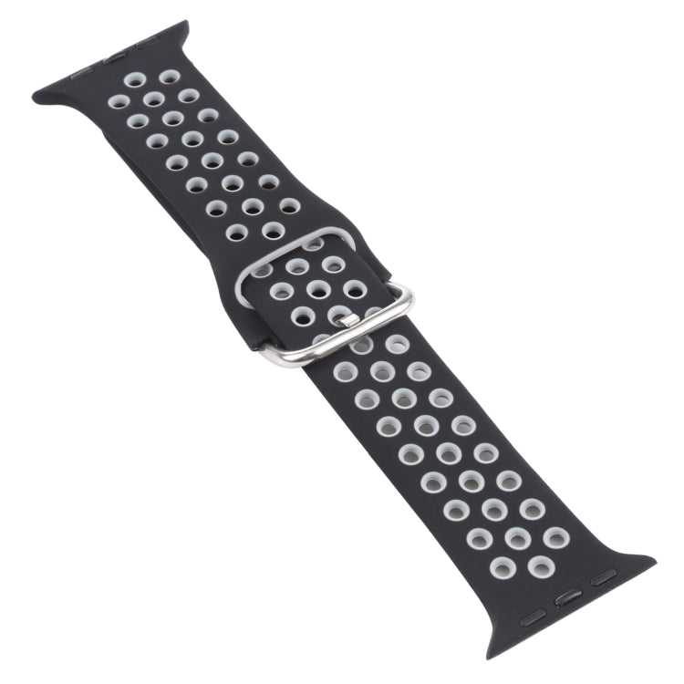 Cinturino di ricambio in silicone + custodia protettiva con set di protezioni per lo schermo per la serie Apple Watch, 3 & 2 & 1 38mm