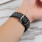 Cinturino di ricambio in silicone + custodia protettiva con set di protezioni per lo schermo per la serie Apple Watch, For Apple Watch Series 6 / 5 / 4 / Watch SE 40mm