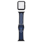 Cinturino di ricambio in silicone + custodia protettiva con set di protezioni per lo schermo per la serie Apple Watch, For Apple Watch Series 6 / 5 / 4 / Watch SE 40mm