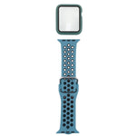 Cinturino di ricambio in silicone + custodia protettiva con set di protezioni per lo schermo per la serie Apple Watch, For Apple Watch Series 6 / 5 / 4 / Watch SE 40mm