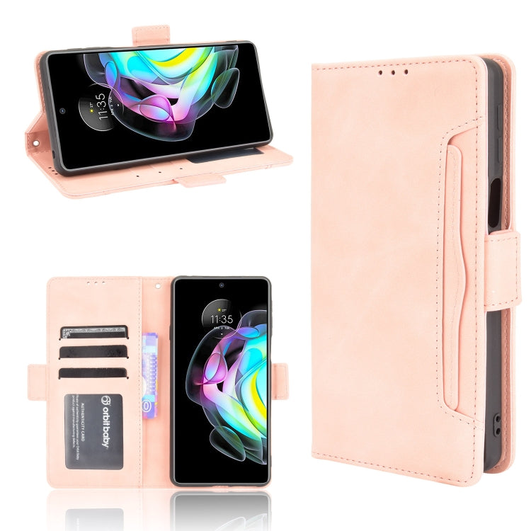 Custodia portafoglio in pelle con slot carte per Motorola Edge 20