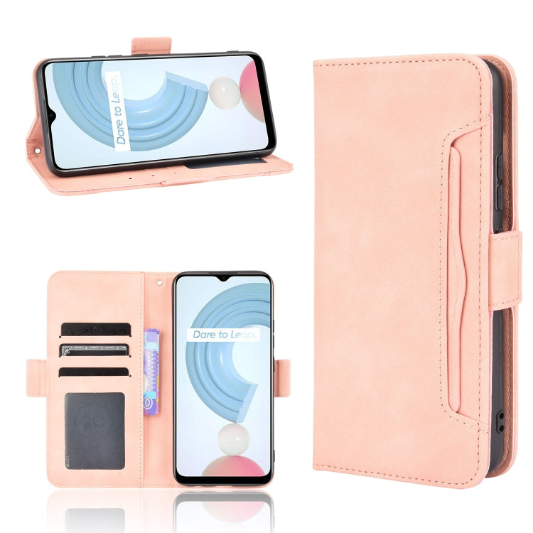 Custodia portafoglio in pelle PU con slot carte per Realme C21Y