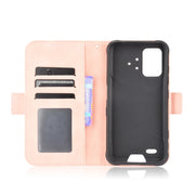 Custodia in pelle a vibrazione orizzontale con motivo a pelle di vitello con supporto, slot per schede e cornice per foto, For UMIDIGI Bison Pro, For ZTE Axon 30 5G
