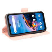 Custodia in pelle a vibrazione orizzontale con motivo a pelle di vitello con supporto, slot per schede e cornice per foto, For UMIDIGI Bison Pro, For ZTE Axon 30 5G