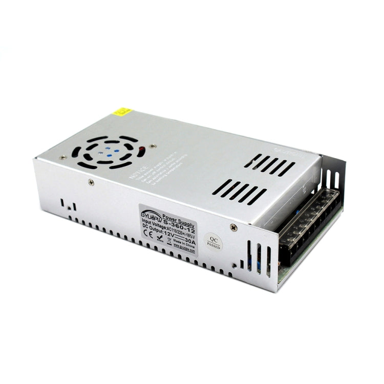Trasformatore LED di alimentazione a commutazione regolata da barra luminosa, dimensioni: 215 x 115 x 50 mm, S-300-5 DC5V 60A 300W, S-350-5 DC5V 70A 350W, S-300-12 DC12V 25A 300W, S-360-12 DC12V 30A 360W, S-400-12 DC12V 33A 400W, S-480-12 DC12V 40A 480...