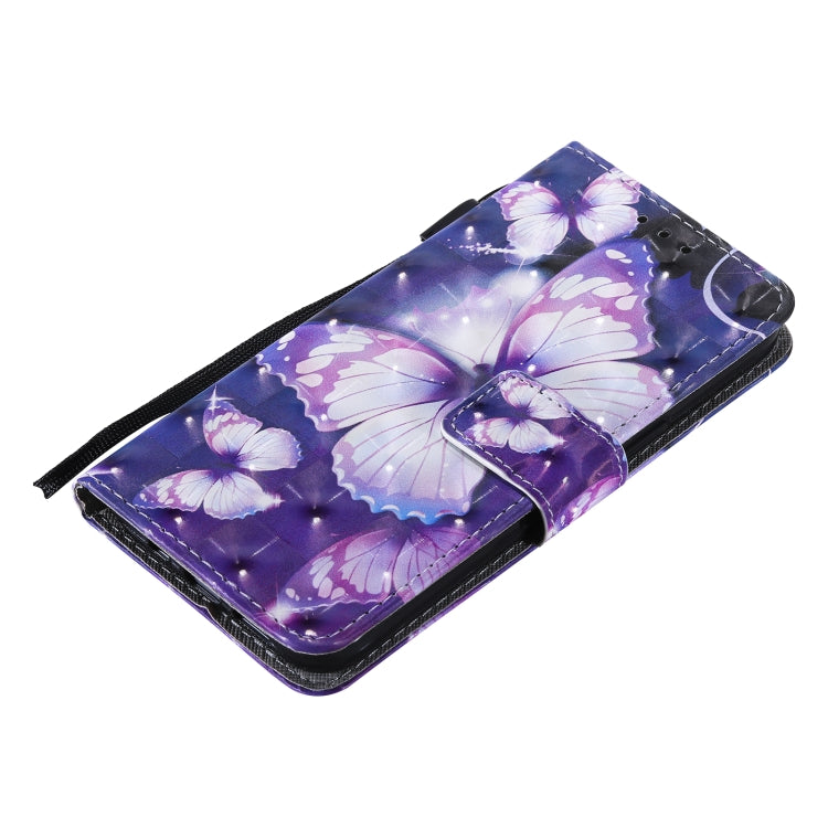 Custodia portafoglio in pelle flip con motivo 3D per iPhone 13