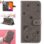 Custodia portafoglio in pelle con slot carte per iPhone 13