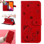 Custodia portafoglio in pelle con slot carte per iPhone 13