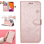 Custodia portafoglio in pelle con slot carte per iPhone 13