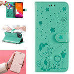 Custodia portafoglio in pelle con slot carte per iPhone 13