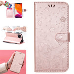 Custodia portafoglio in pelle con slot carte per iPhone 13