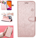 Custodia portafoglio in pelle con slot carte per iPhone 13