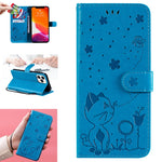 Custodia portafoglio in pelle con slot carte per iPhone 13