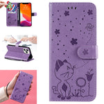 Custodia portafoglio in pelle con slot carte per iPhone 13