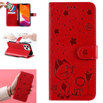 Custodia portafoglio in pelle con slot carte per iPhone 13