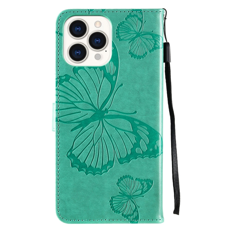 Custodia portafoglio in pelle con farfalla per iPhone 13 Pro Max