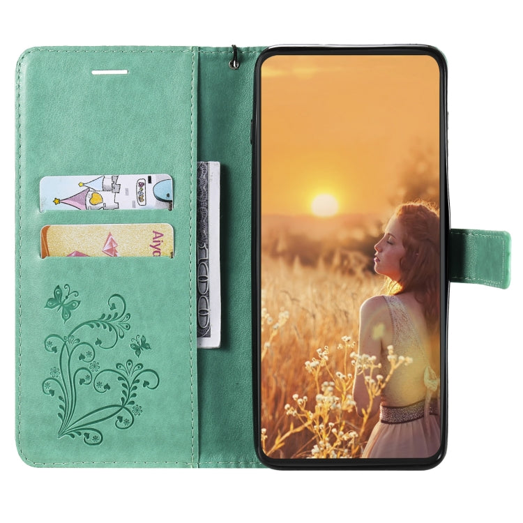 Custodia portafoglio in pelle con farfalla per iPhone 13 Pro Max