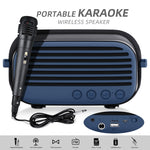 Altoparlante Bluetooth portatile Rixing NR-3000M 10W con microfon