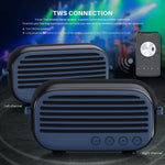 Altoparlante Bluetooth portatile Rixing NR-3000M 10W con microfon