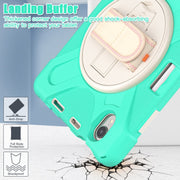 Custodia protettiva in silicone + PC con supporto e tracolla, For iPad mini 6 / mini 2024