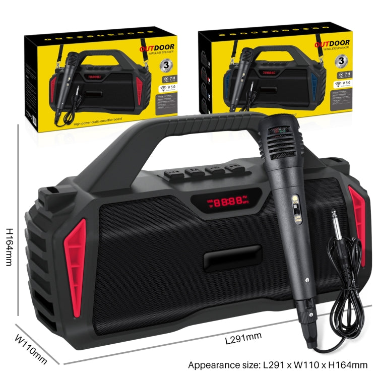 Altoparlante Bluetooth portatile Rixing NR-6011M 10W