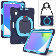 Custodia protettiva in silicone + PC con supporto e tracolla, For iPad mini 6 / mini 2024, For iPad mini 6
