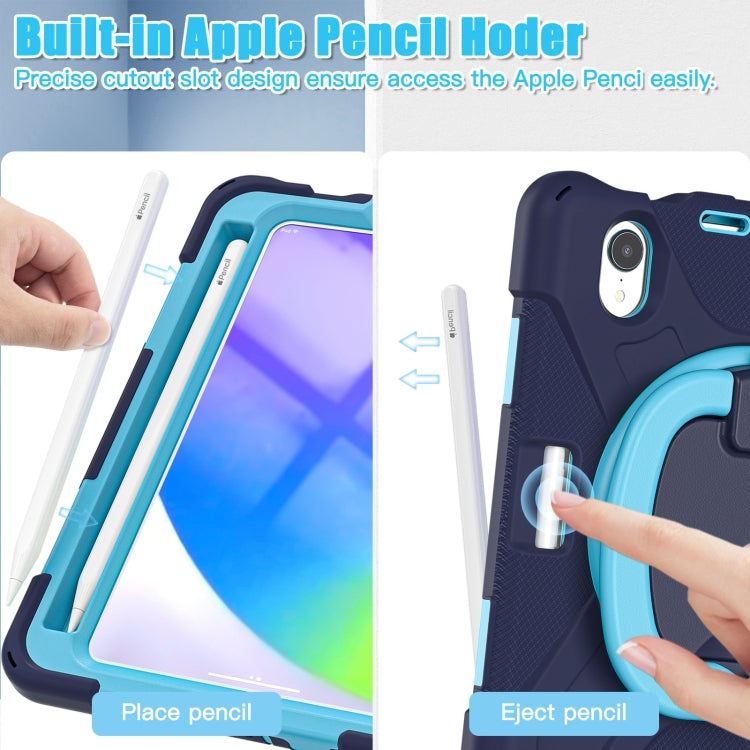 Custodia silicone con tracolla per iPad mini 6 (2024)