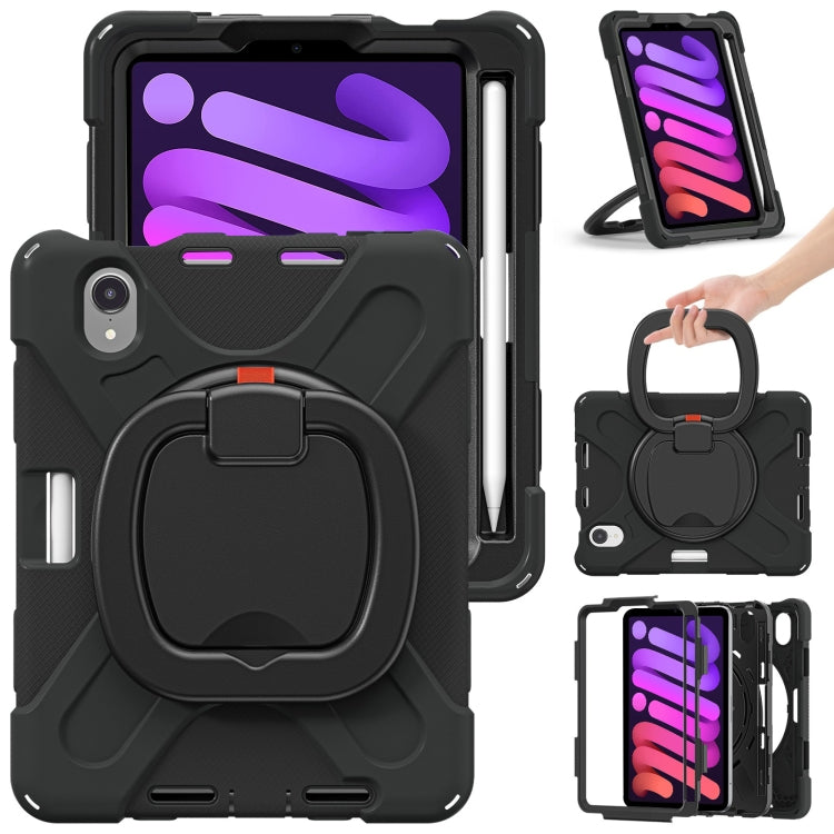 Custodia silicone con tracolla per iPad mini 6 (2024)