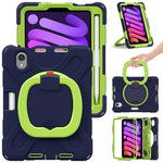 Custodia silicone con tracolla per iPad mini 6 (2024)