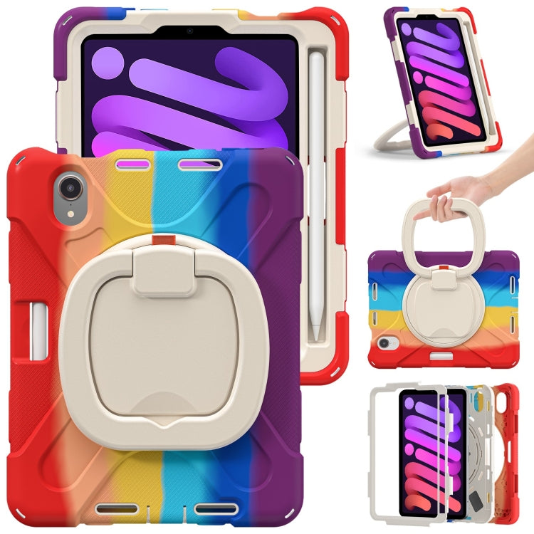 Custodia silicone con tracolla per iPad mini 6 (2024)