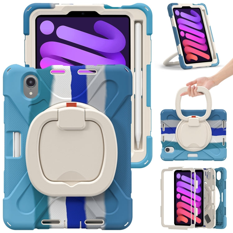 Custodia silicone con tracolla per iPad mini 6 (2024)