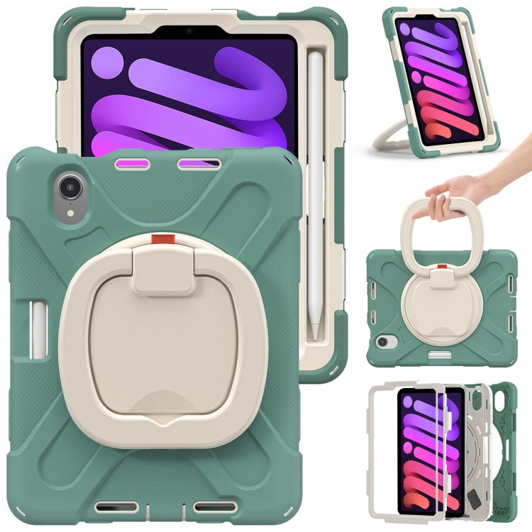 Custodia silicone con tracolla per iPad mini 6 (2024)