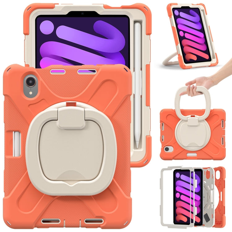 Custodia silicone con tracolla per iPad mini 6 (2024)