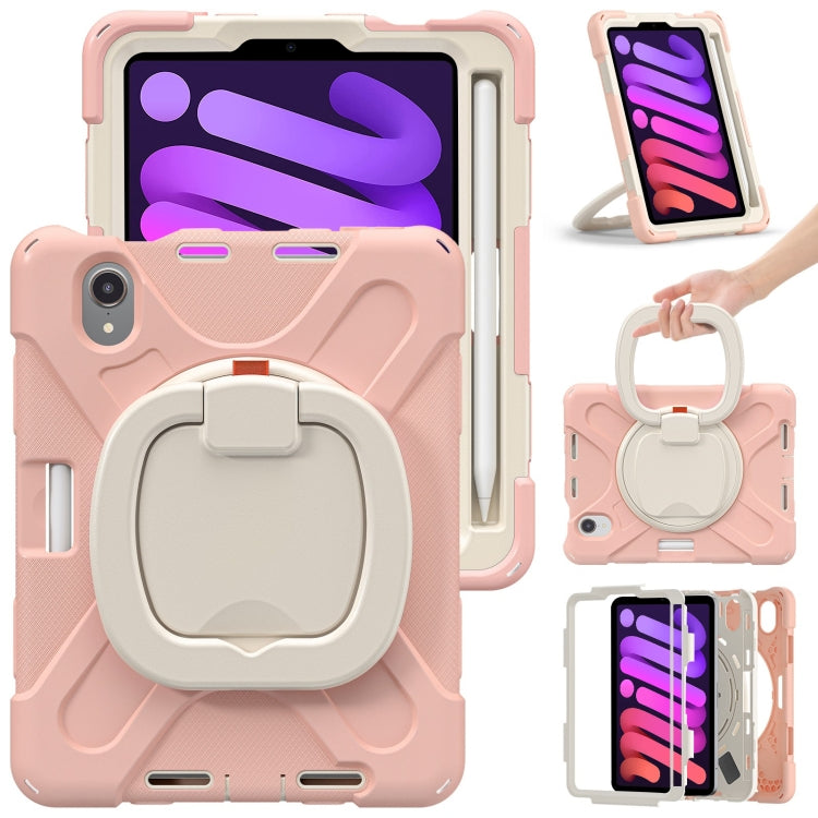 Custodia silicone con tracolla per iPad mini 6 (2024)