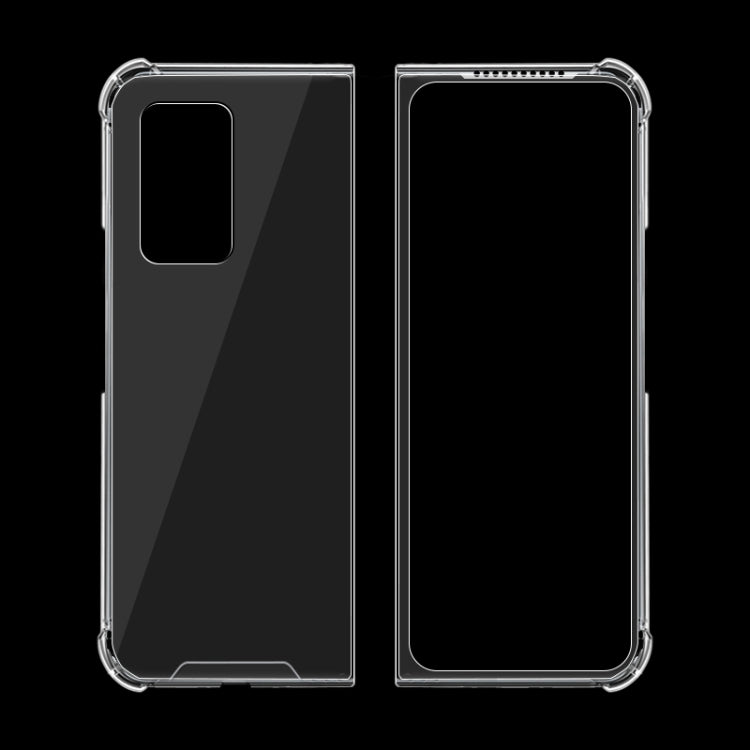Custodia protettiva in TPU acrilico trasparente resistente agli urti, For Samsung Galaxy Z Fold2 5G