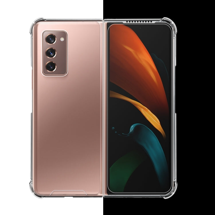 Custodia protettiva in TPU acrilico trasparente resistente agli urti, For Samsung Galaxy Z Fold2 5G