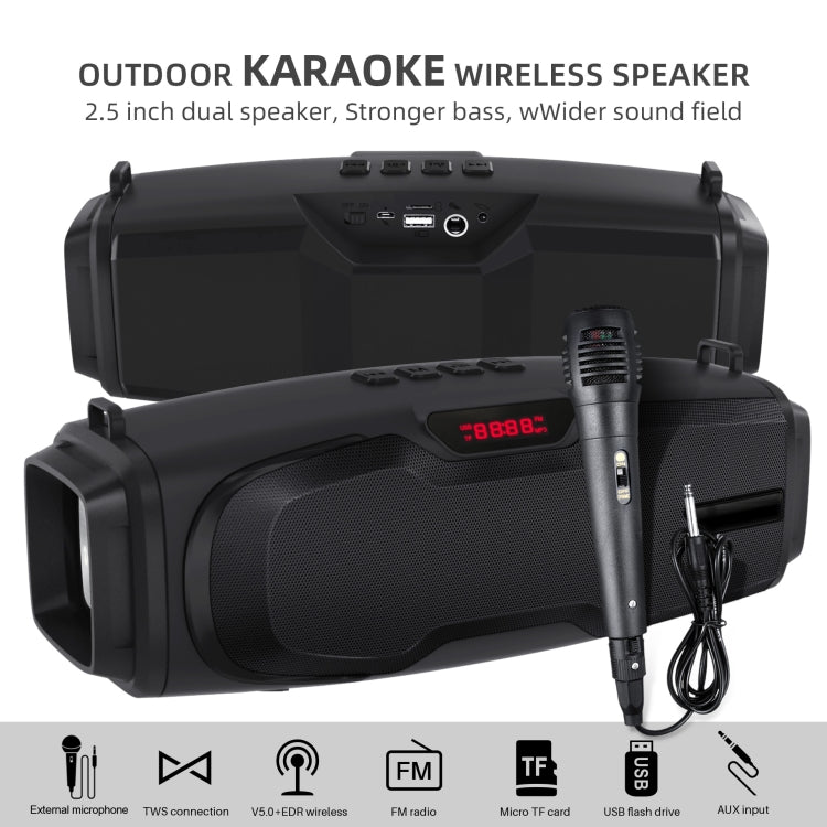 Altoparlante Bluetooth portatile Rixing NR-6012M 10W