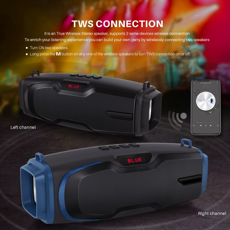 Altoparlante Bluetooth portatile Rixing NR-6012M 10W