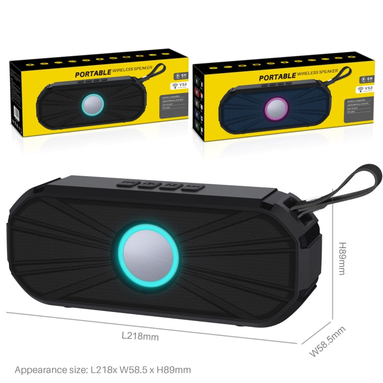 Altoparlante Bluetooth portatile Rixing NR-9012 10W