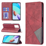Custodia portafoglio in pelle con supporto per Xiaomi Redmi 10
