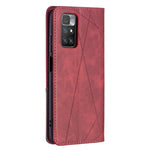 Custodia portafoglio in pelle con supporto per Xiaomi Redmi 10